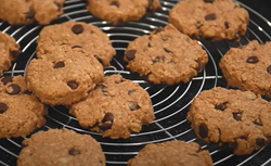 Gluten-Free, Dairy-Free, Low FODMAP Cookie Recipe: Almond Butter Chocolate Chip Cookies